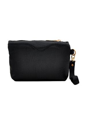 black leatherette handbag - 13925099 - Standard Image - 5