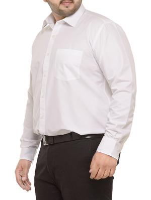 white cotton casual shirt - 13926841 - Standard Image - 2