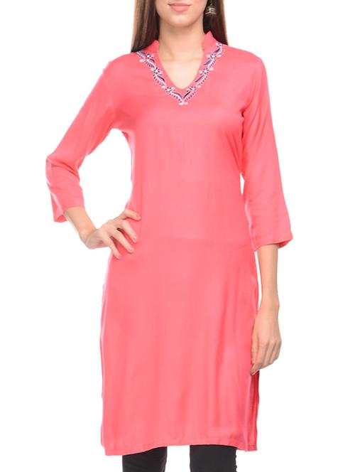 women's straight kurta - 13927547 -  Standard Image - 0