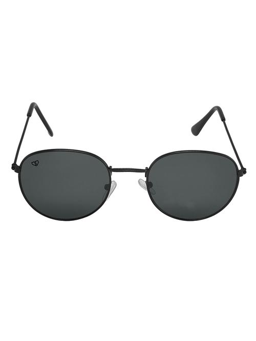 Walrus Royal Black Color Unisex Oval Sunglass - WS-RYL-020202 - 13931228 - Standard Image - 1