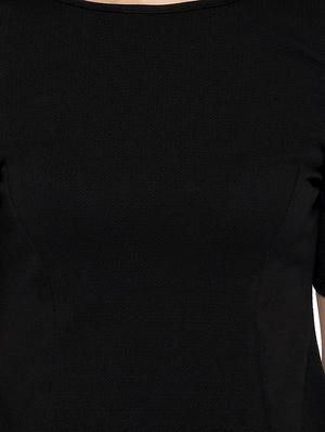 crew neck cold shoulder top - 13933630 - Standard Image - 5
