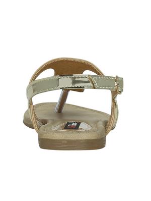 beige back strap sandal - 13938089 - Standard Image - 3