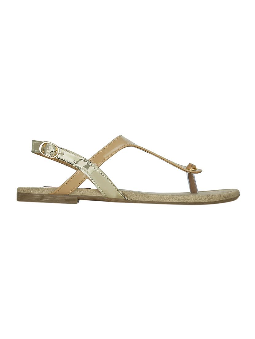 beige back strap sandal - 13938089 - Zoom Image - 2