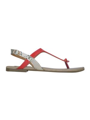 red back strap sandal - 13938092 - Standard Image - 2