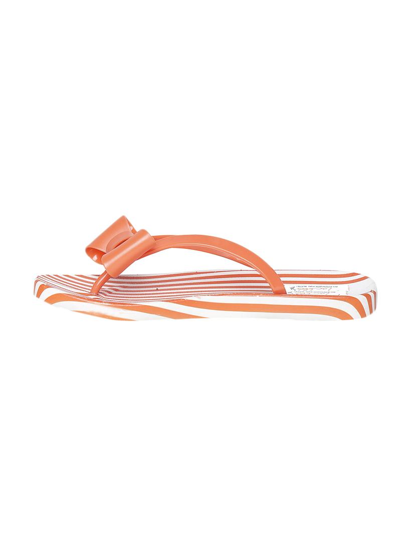 orange rubber flip flop - 13942115 - Zoom Image - 2