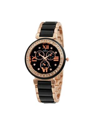round dial analog couple watch-(ss-1180blu-703-blk) - 13946951 - Standard Image - 4