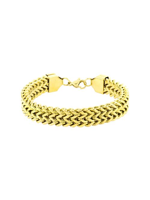 gold metal bracelet - 13957197 - Standard Image - 1
