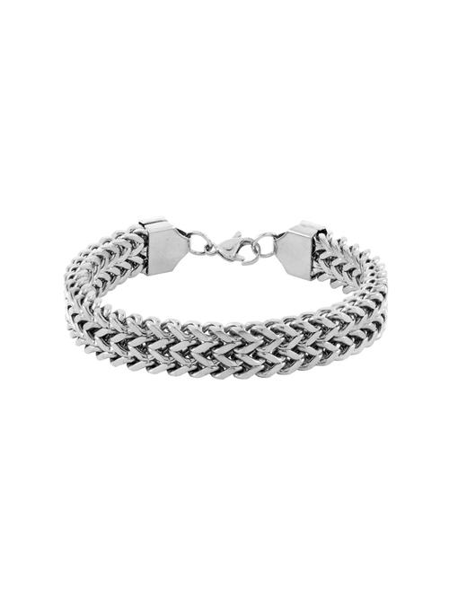 silver metal bracelet - 13957198 - Standard Image - 1