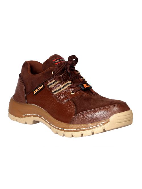 brown Leather lace up boot - 13958178 - Standard Image - 1