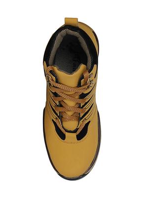 tan leatherette low ankle boot - 13959868 - Standard Image - 4