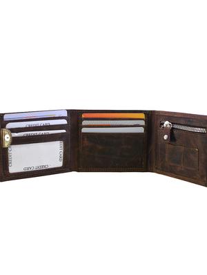 brown leather wallet - 13960384 - Standard Image - 3