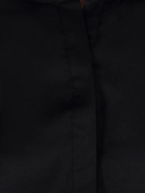 black viscose regular shirt - 13962821 - Standard Image - 4