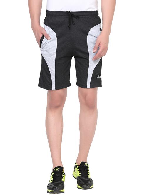 black cotton shorts - 13967826 - Standard Image - 1