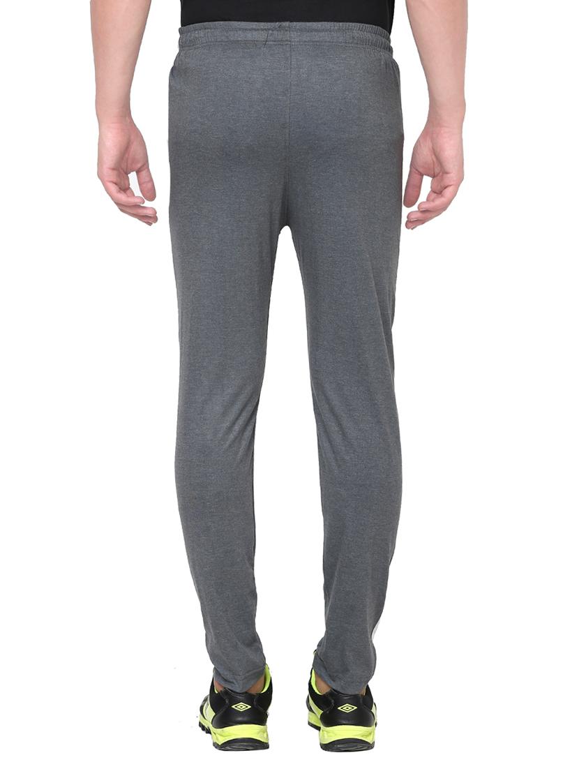 grey side striped full length track pant - 13967948 - Zoom Image - 3