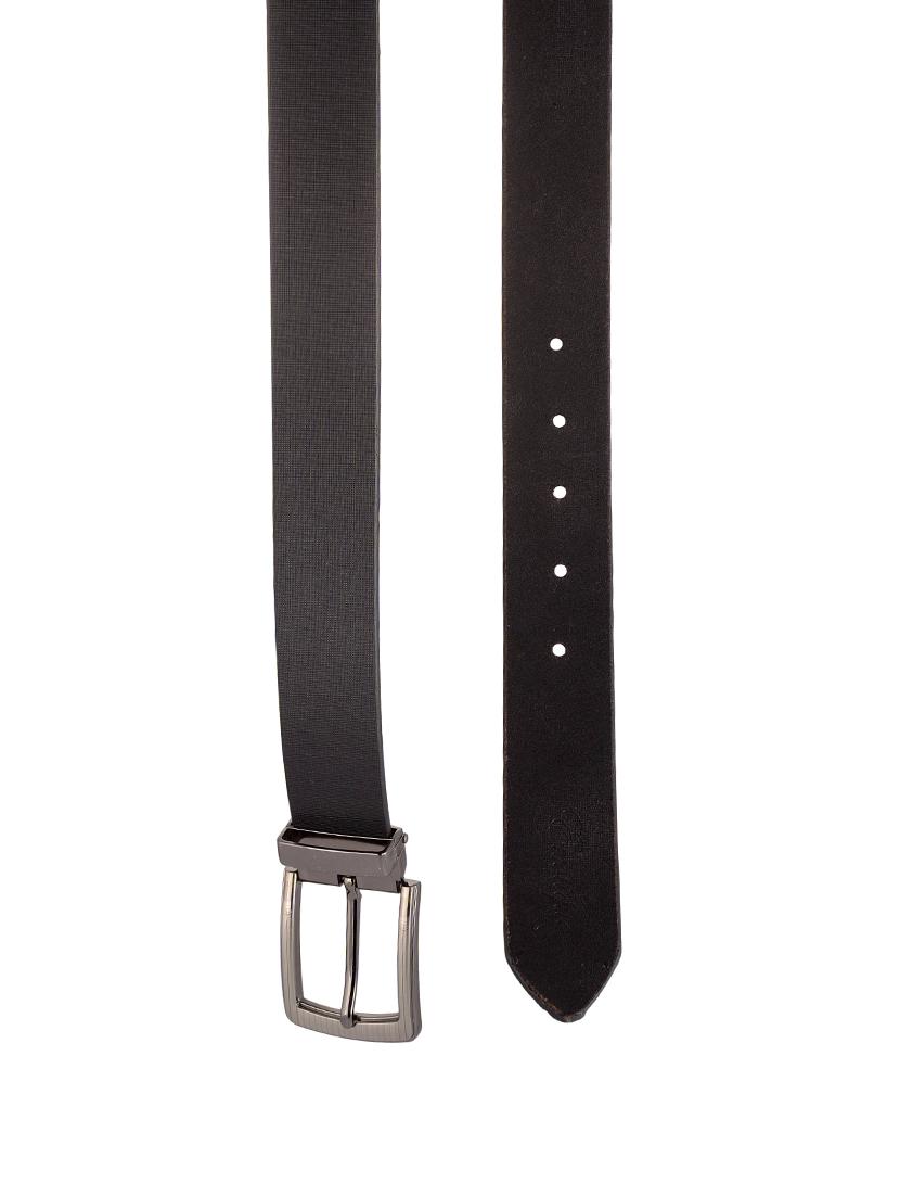 black leather belt - 13968317 - Zoom Image - 2