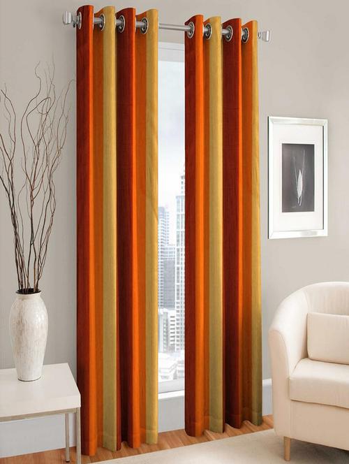 impression hut polyester set of 2 window curtains - 13976056 - Very Small Image - 1