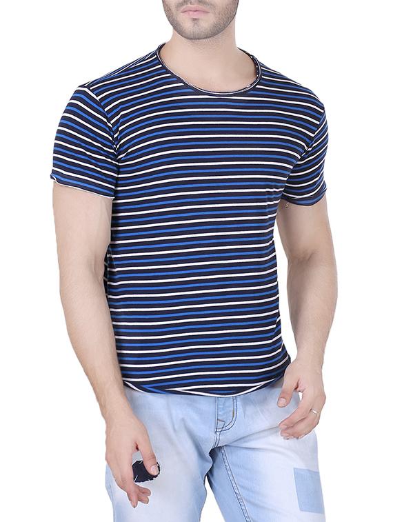 blue cotton t-shirt - 13977401 - Zoom Image - 1