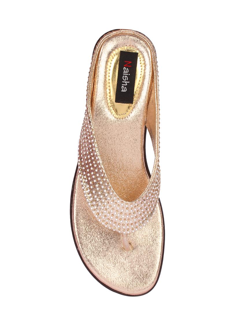 gold toe separator sandal - 13977597 - Zoom Image - 4