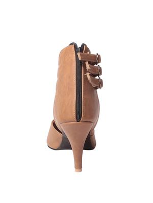 brown ankle strap sandal - 13978663 - Standard Image - 3