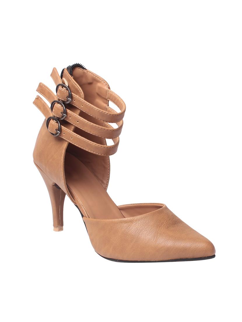 brown ankle strap sandal - 13978663 - Zoom Image - 1