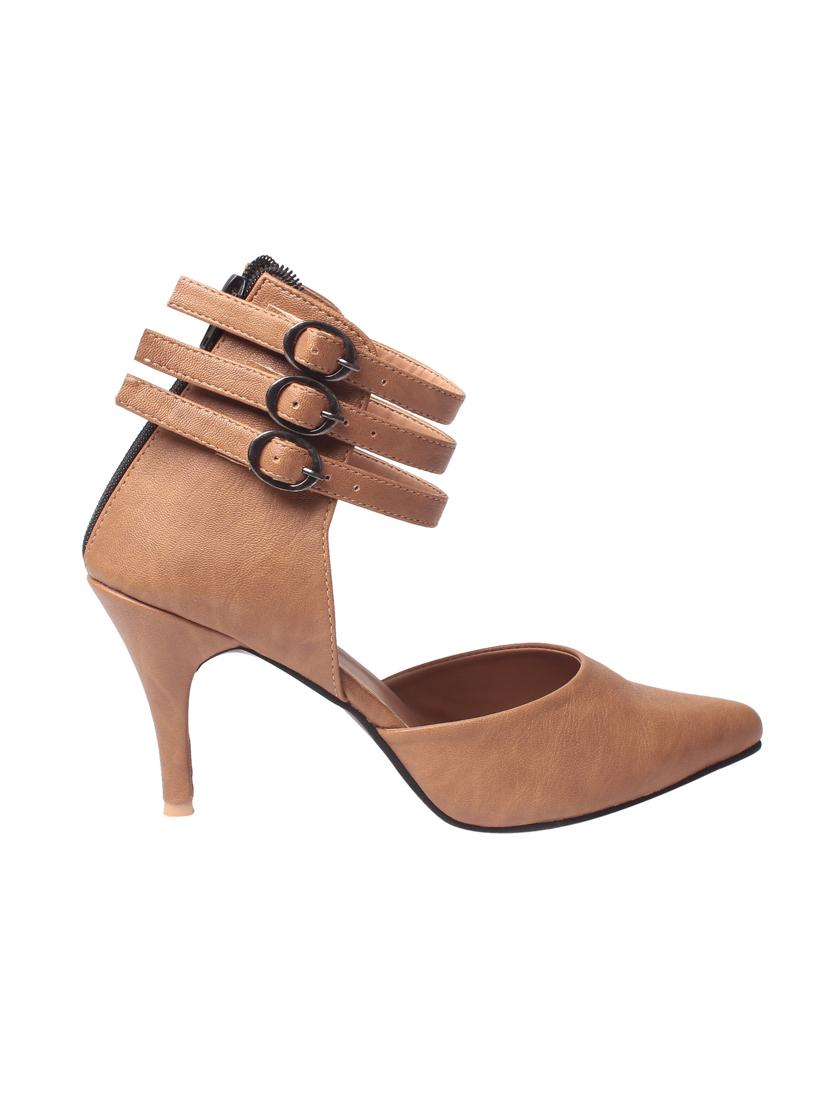 brown ankle strap sandal - 13978663 - Zoom Image - 2