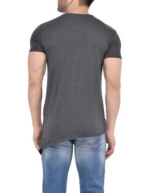 grey cotton t-shirt - 13979317 - Standard Image - 3