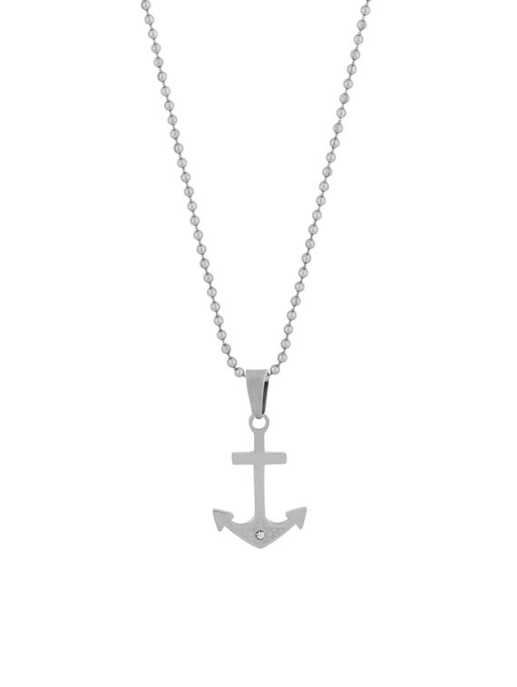 blue satin less steel pendant - 13985261 - Zoom Image - 3