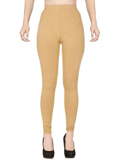 beige cotton leggings - 13992946 - Standard Image - 1
