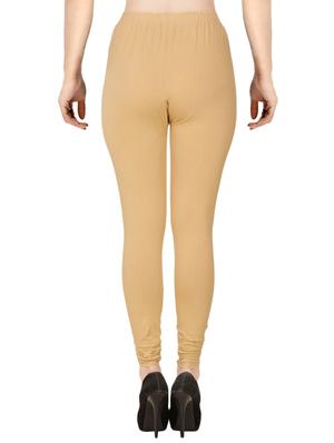 beige cotton leggings - 13992946 - Standard Image - 3