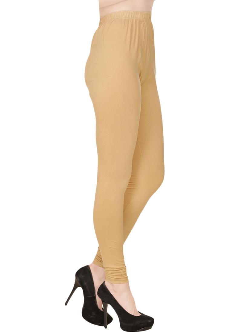 beige cotton leggings - 13992946 - Zoom Image - 2