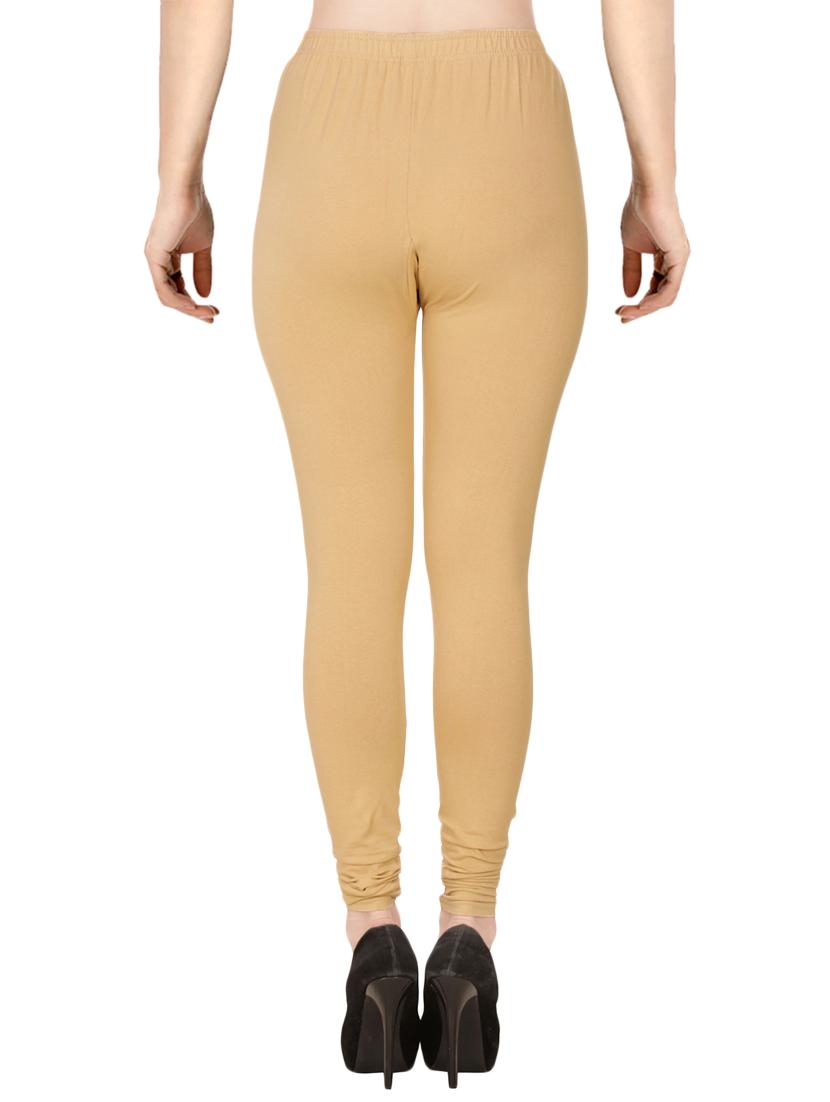 beige cotton leggings - 13992946 - Zoom Image - 3