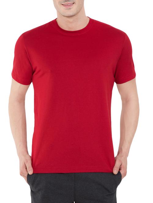 red cotton tshirt - 13994878 - Standard Image - 1