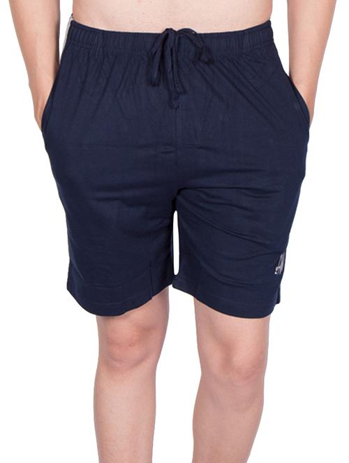 navy blue side striped shorts - 13995358 - Very Small Image - 1