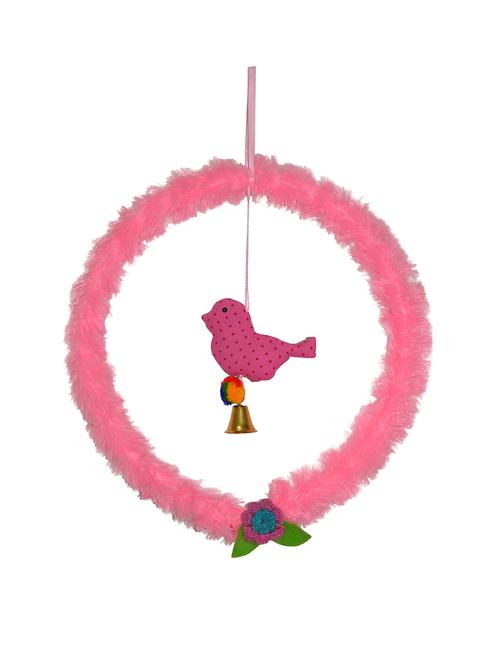 feather decorative hangings with bird for doors and walls - 13998416 - Standard Image - 1