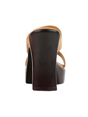 brown platforms sandal - 14001327 - Standard Image - 3