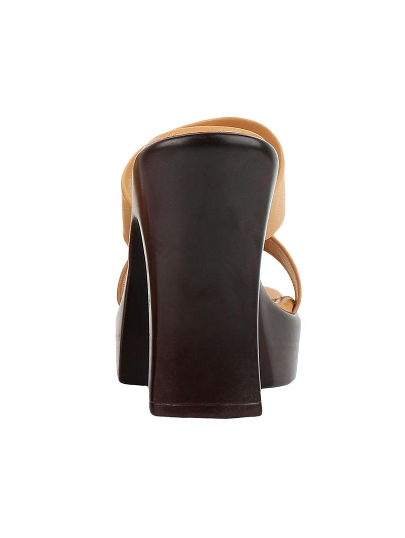 brown platforms sandal - 14001327 - Zoom Image - 3