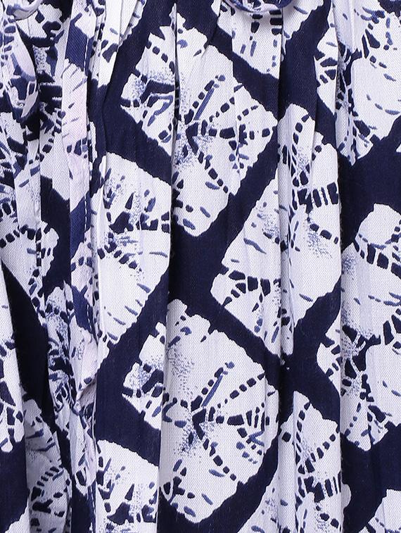 multicolored cotton printed palazzo - 14010541 - Zoom Image - 4