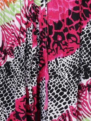 multi colored cotton printed palazzo - 14010546 - Standard Image - 4