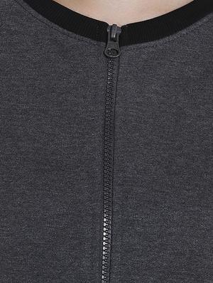 grey cotton sweatshirt - 14011990 - Standard Image - 4