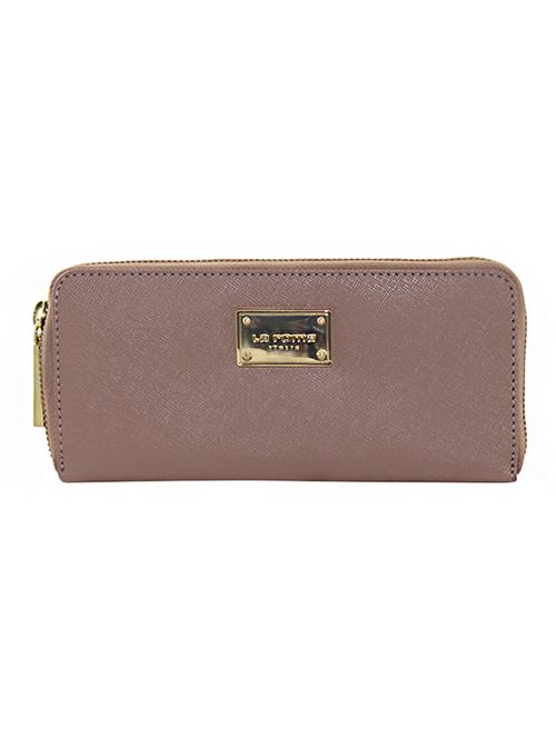 grey leather wallet - 14041816 -  Standard Image - 0