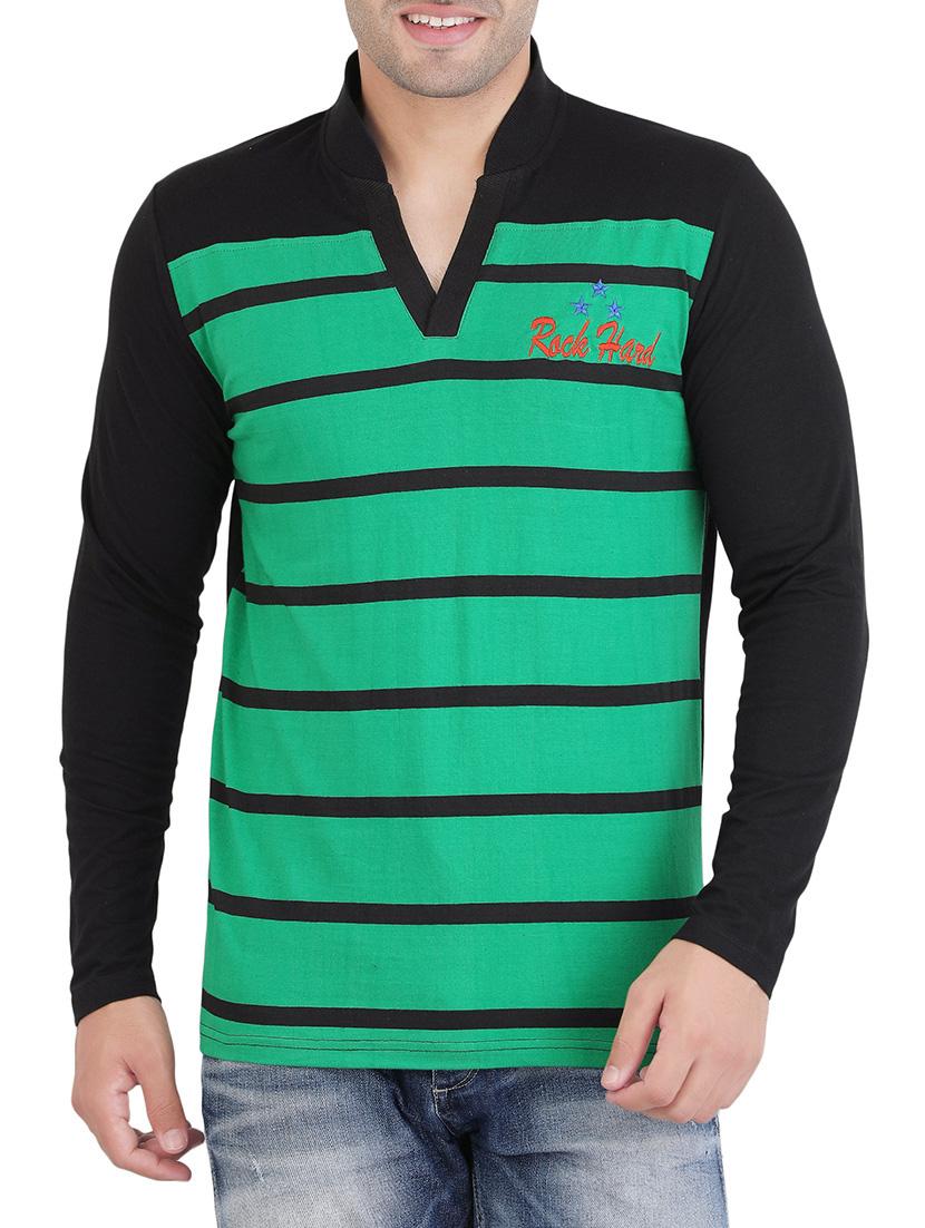 green cotton t-shirt - 14042399 - Zoom Image - 1