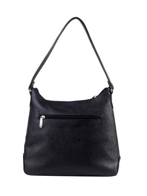 black leatherette handbag - 14047478 - Standard Image - 2