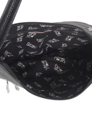 black leatherette handbag - 14047478 - Standard Image - 3