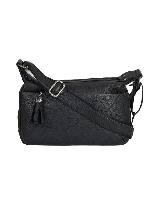 blue leather sling bag - 14047753 -  Standard Image - 0