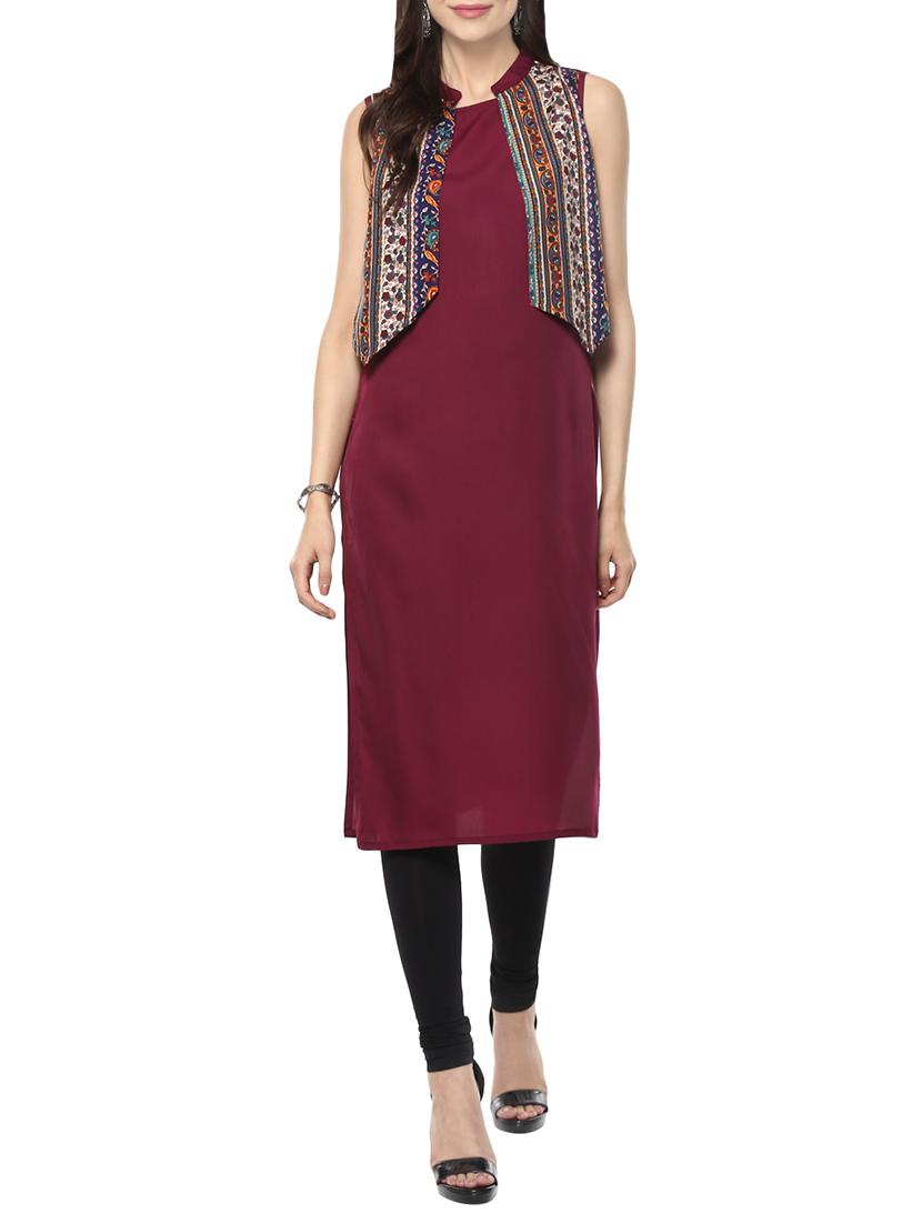 women's kurta with jacket kurta