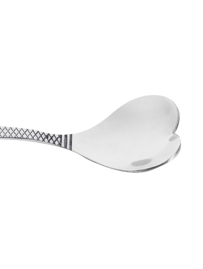 homeish 6 pcs stainless steel heart shaped baby spoons - 14054355 - Zoom Image - 4