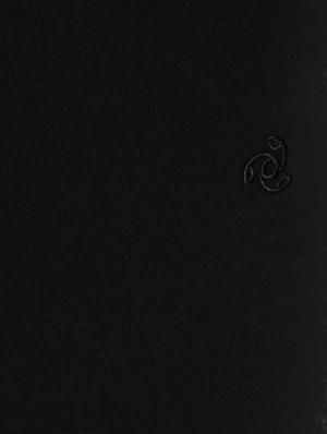 solid black cotton capri - 14063842 - Standard Image - 4