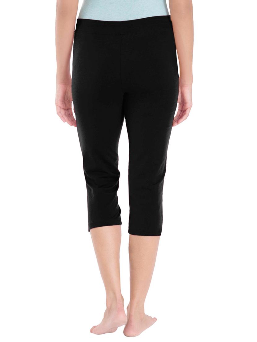 solid black cotton capri - 14063842 - Zoom Image - 3