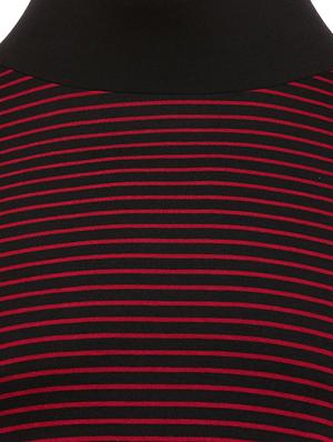 black cotton blend t-shirt - 14065422 - Standard Image - 5
