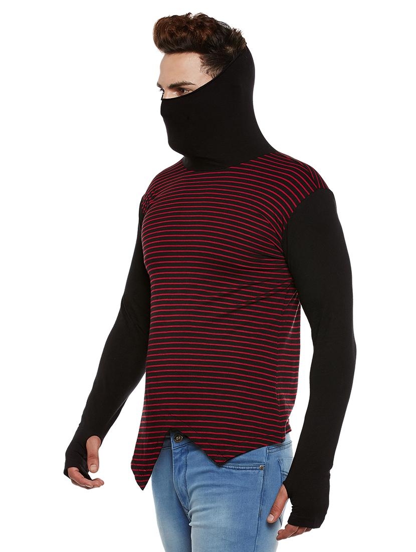 black cotton blend t-shirt - 14065422 - Zoom Image - 2